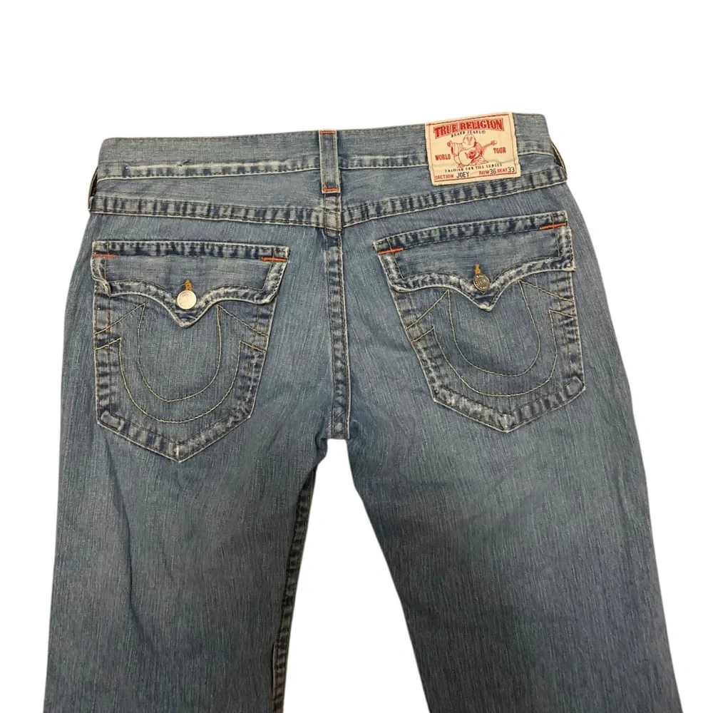 True Religion Vintage Made in USA Joey Jeans size 36x30 Flares